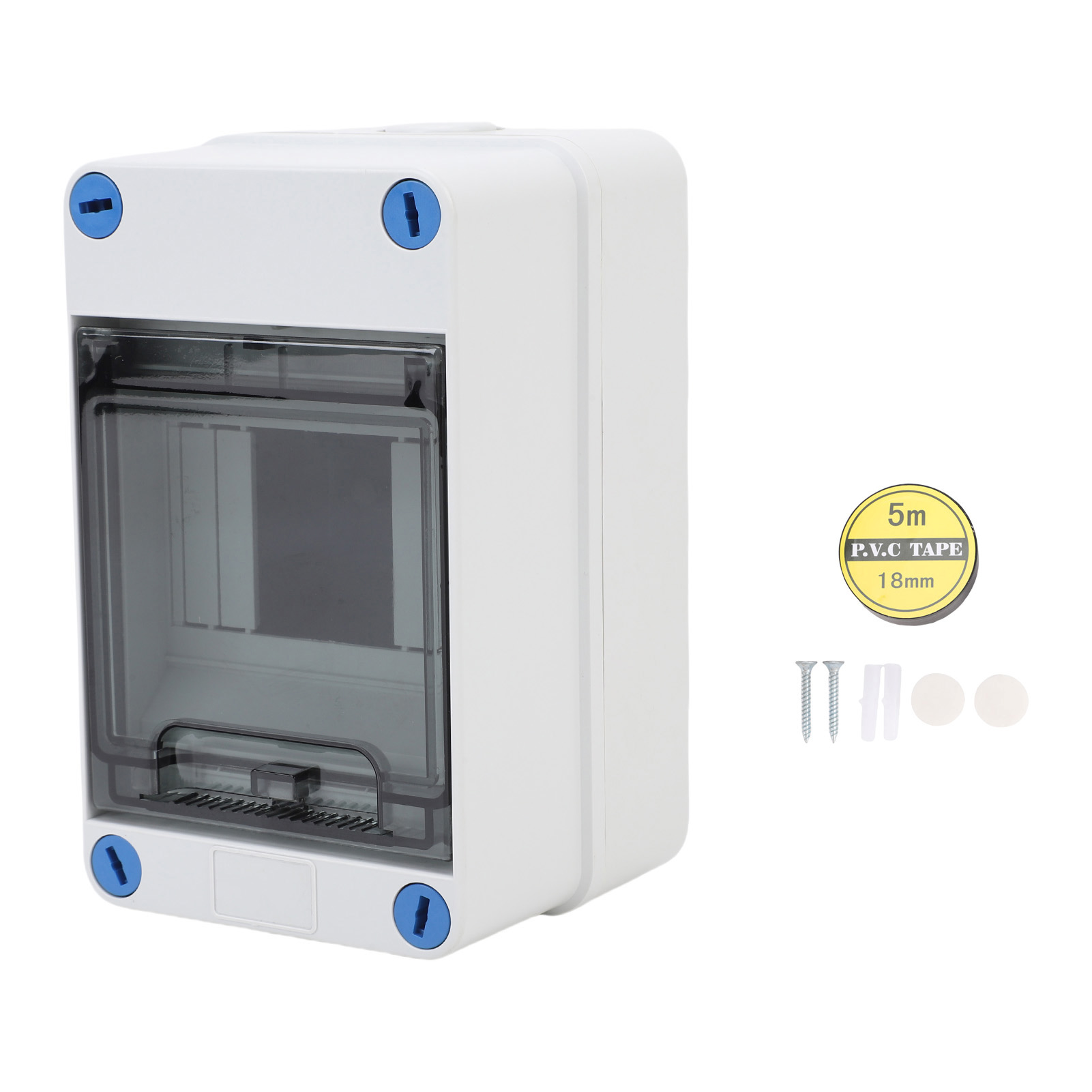 Outdoor Power Junction Box - 4 Way Distribution Box IP66 Water