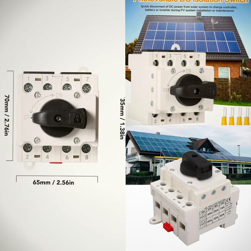 Outdoor Power Disconnect - Premium 4P 1000V 32A DC Isolator