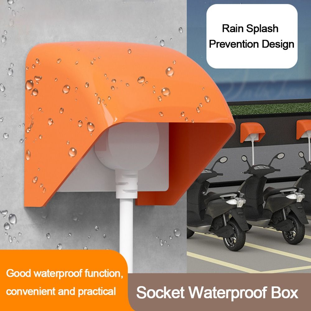 Outdoor Power Outlet Waterproof - 86 Type Switch Protective Cover Outdoor