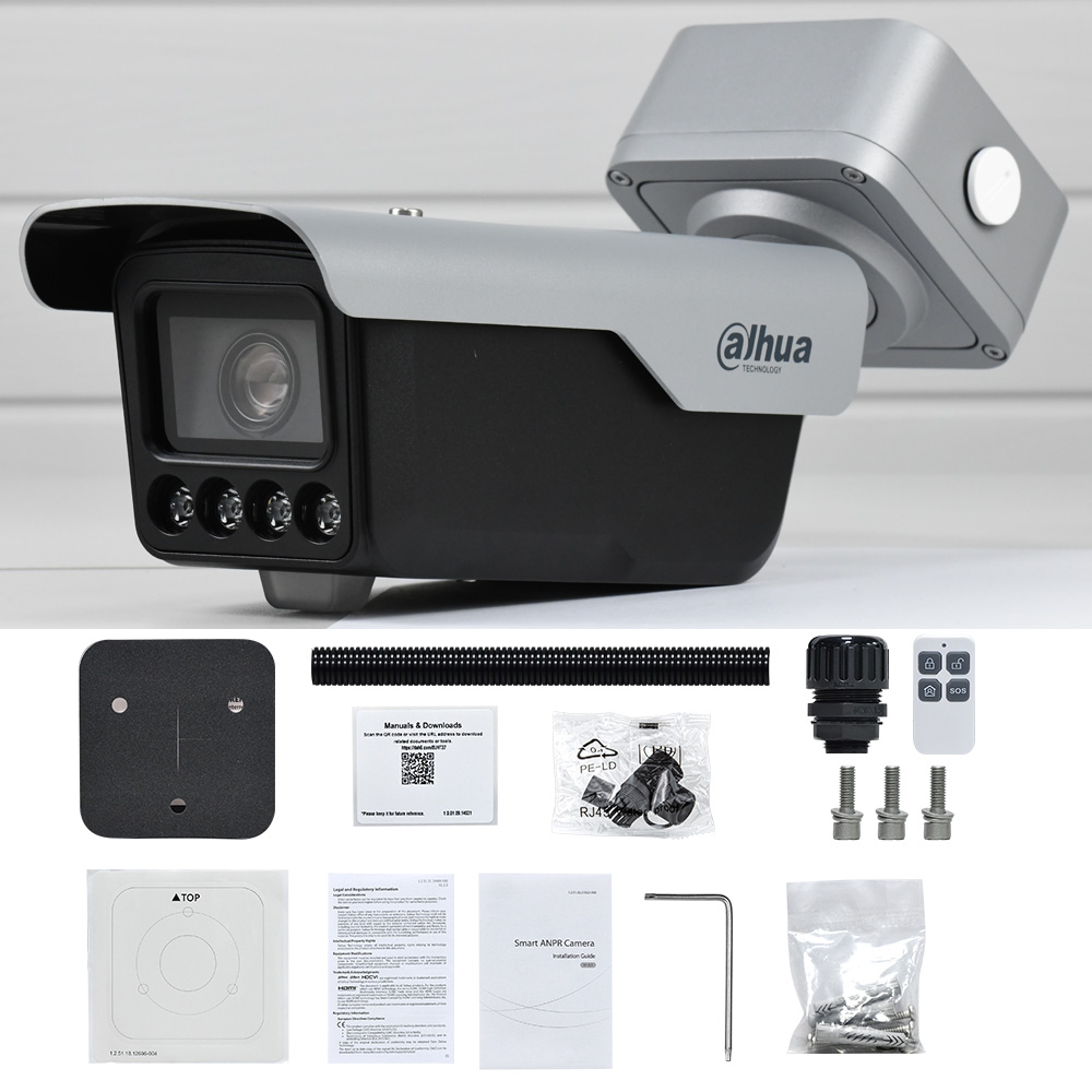 Outdoor Power Disconnect - Dahua 4MP ANPR LPR Bullet Outdoor