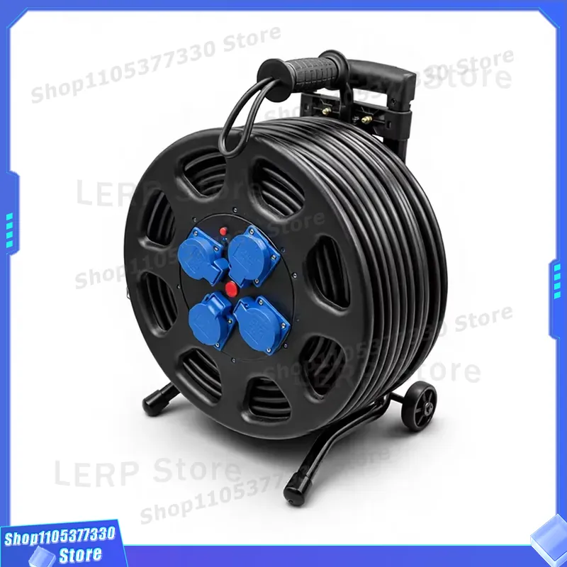 Outdoor Power Extension - 50m Heavy Duty Extension Lead 16A