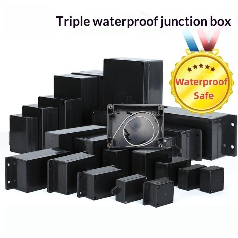 New 1/3Pcs Plastic Electronic  - Outdoor Power Junction Box ulasan dan harga