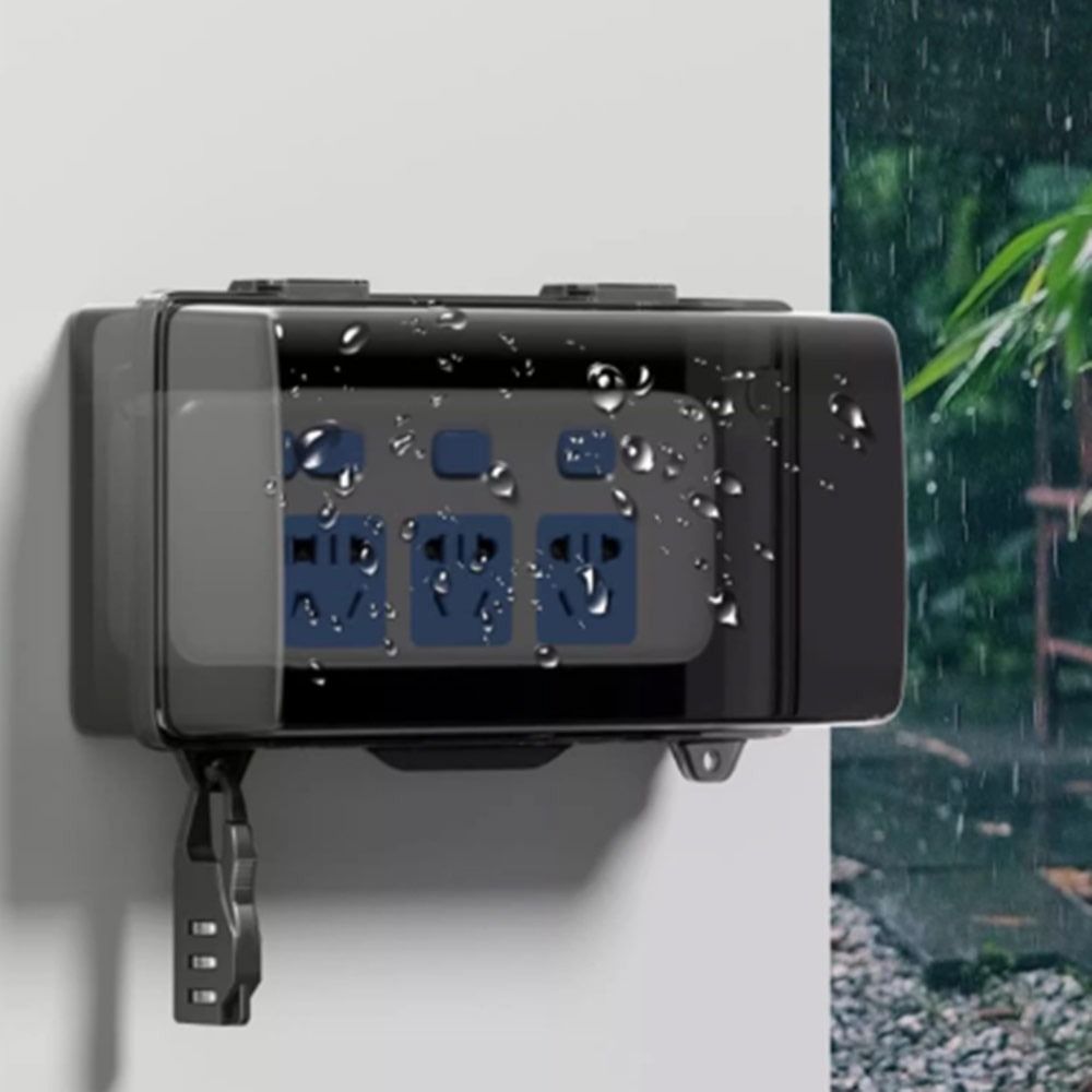 Durable Plastic Plug Box Water - Outdoor Power Outlet Waterproof ulasan dan harga