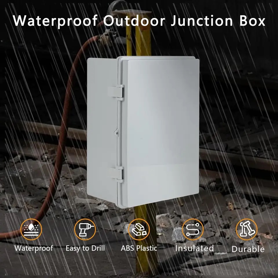 Outdoor IP66 Abs Pc Hinged Pla - Outdoor Power Junction Box ulasan dan harga