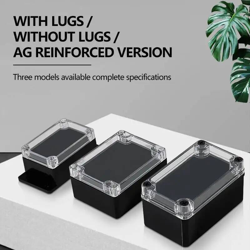 2pcs Transparent Cover Waterpr - Outdoor Power Junction Box ulasan dan harga