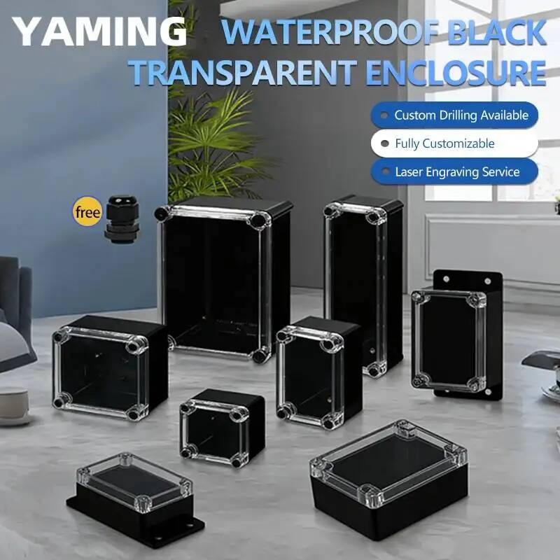 2pcs Transparent Cover Waterpr - Outdoor Power Junction Box ulasan dan harga