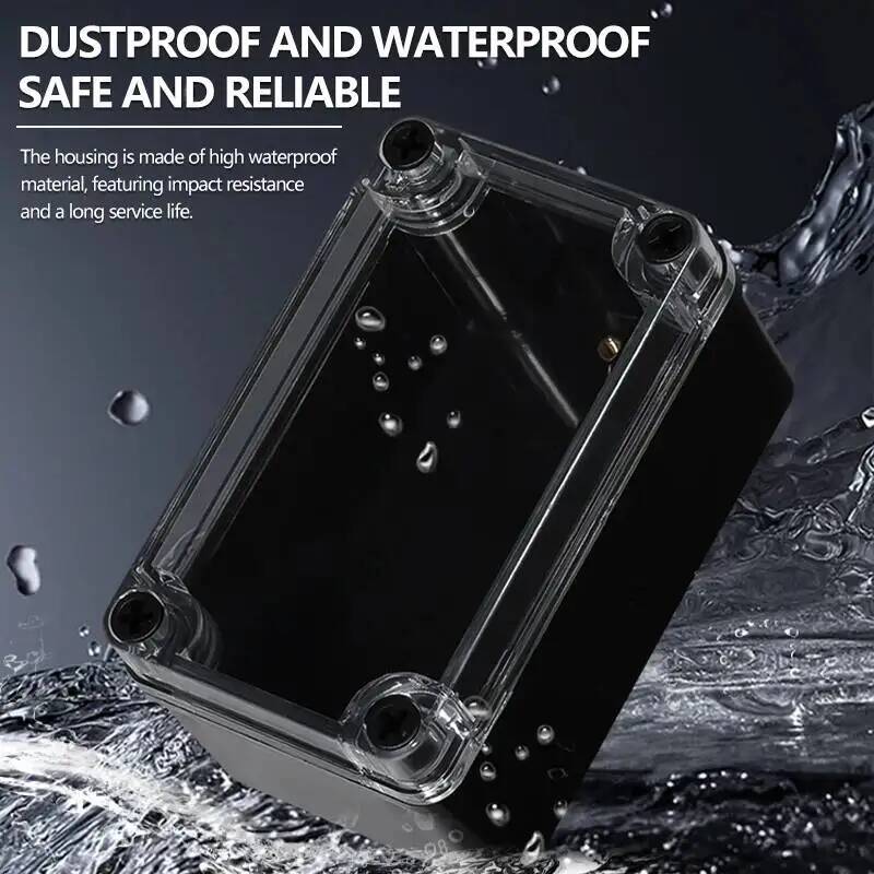2pcs Transparent Cover Waterpr - Outdoor Power Junction Box ulasan dan harga
