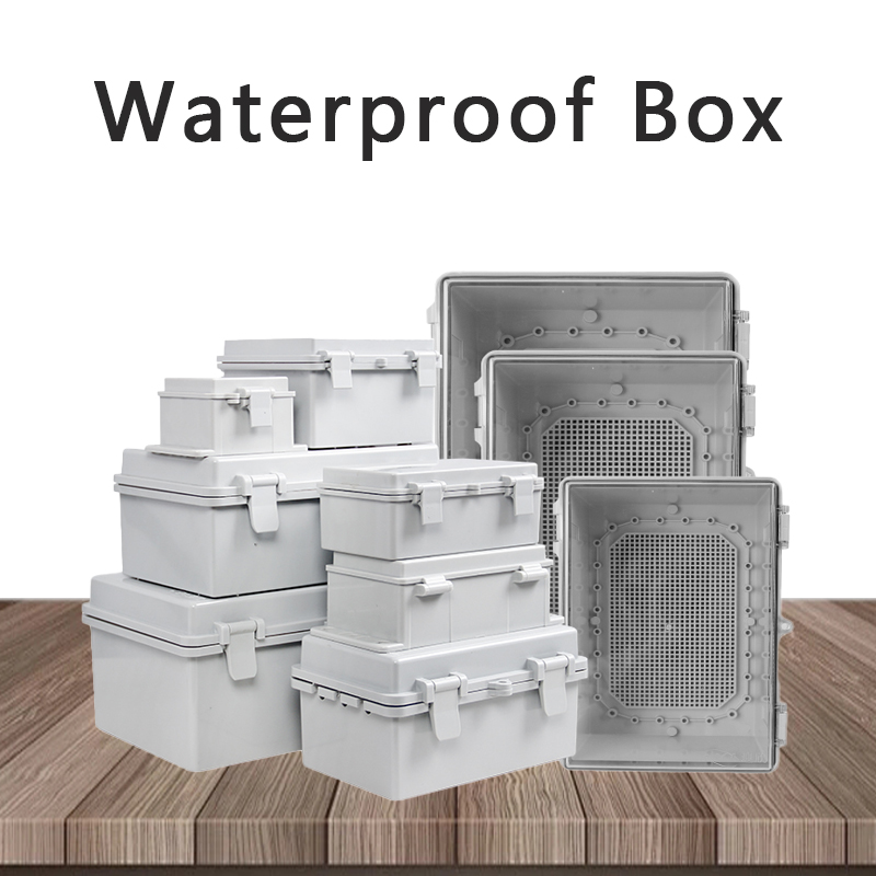 IP66 Waterproof Gray/Transpare - Outdoor Power Junction Box ulasan dan harga