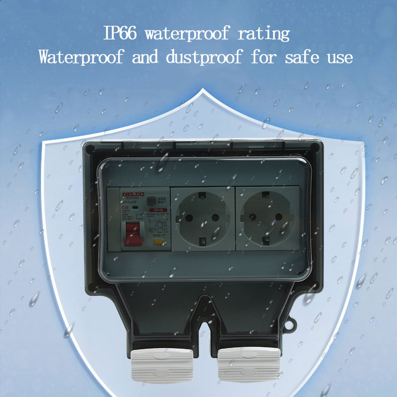 Outdoor Waterproof Socket 86 T - Outdoor Power Outlet Waterproof ulasan dan harga