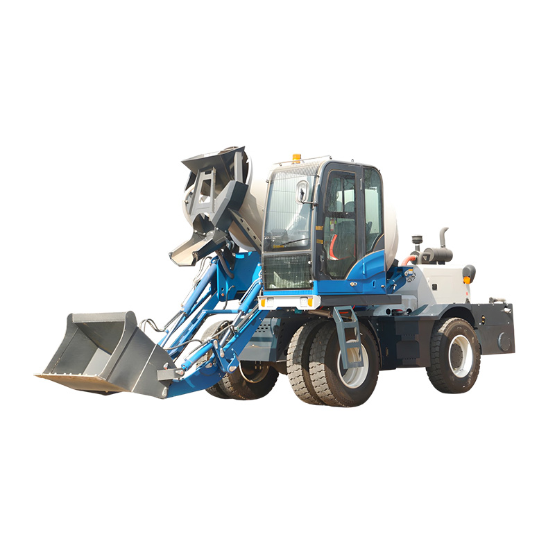 Mobile Mini Small Self Loading - Concrete Mixer Small ulasan dan harga