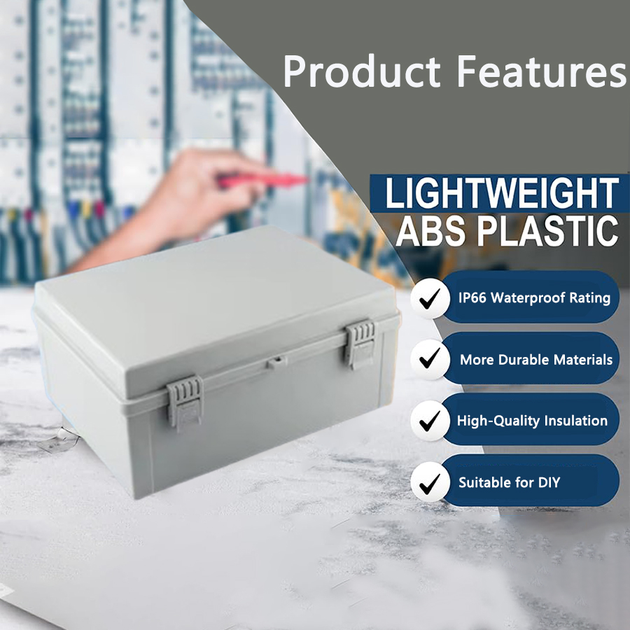 IP66 Electrical Plastic Enclos - Outdoor Power Junction Box ulasan dan harga