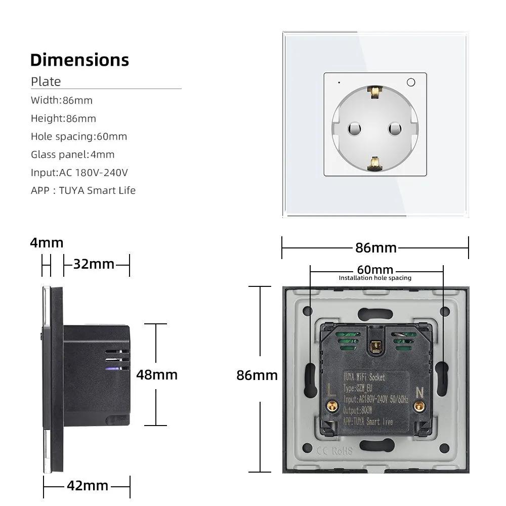Smart Outdoor Waterproof Socke - Outdoor Power Outlet Wifi ulasan dan harga