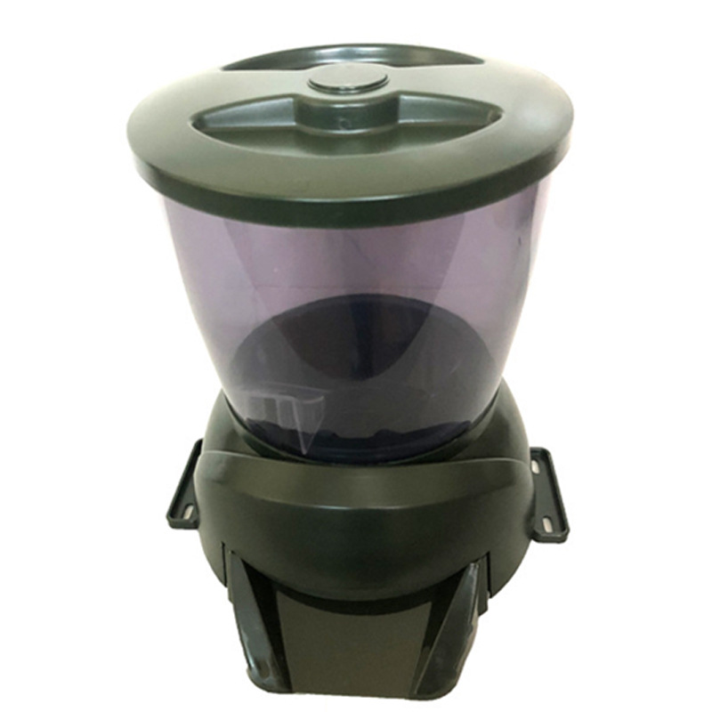 Automatic Fish Feeder Large Ca - Outdoor Power With Timer ulasan dan harga