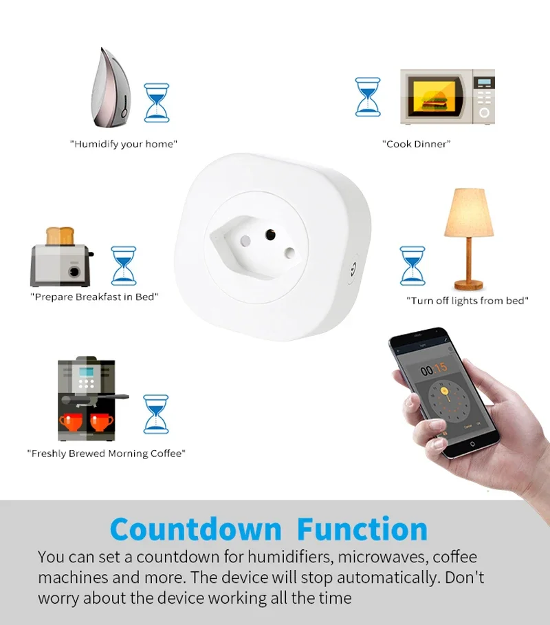 WiFi Smart Plug 16A Switzerlan - Outdoor Power Outlet Wifi ulasan dan harga