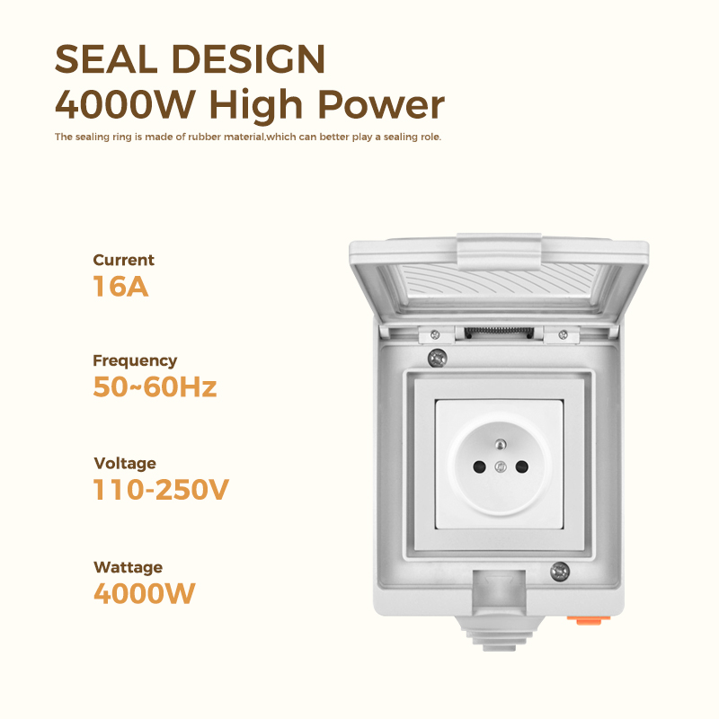 Avoir IP55 Tuya Wifi Electrica - Outdoor Power Outlet Wifi ulasan dan harga