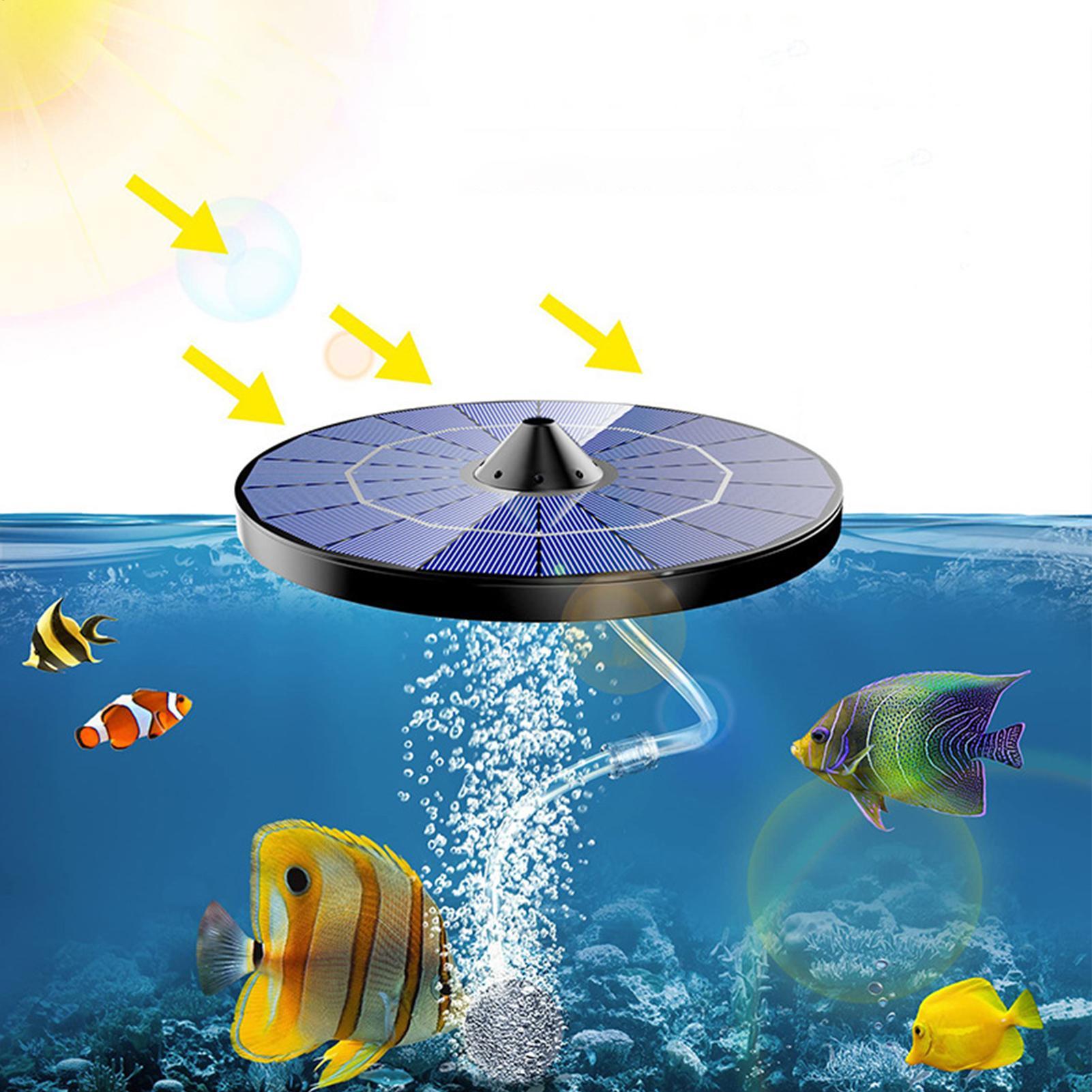 Solar-powered pond aerator pum - Outdoor Power Kit ulasan dan harga