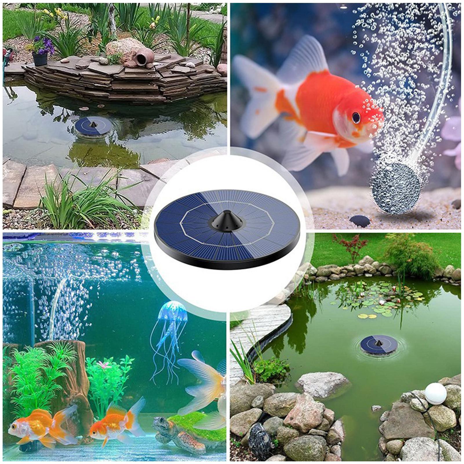 Solar-powered pond aerator pum - Outdoor Power Kit ulasan dan harga