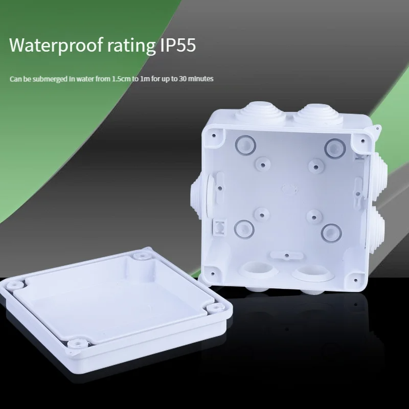 85 * 85 * 50 Outdoor Ip55 Plas - Outdoor Power Junction Box ulasan dan harga
