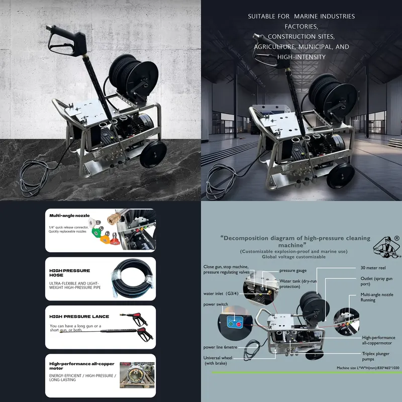 7.5KW 2900Psi 200Bar 20LPM Sta - Pressure Washer Electric ulasan dan harga