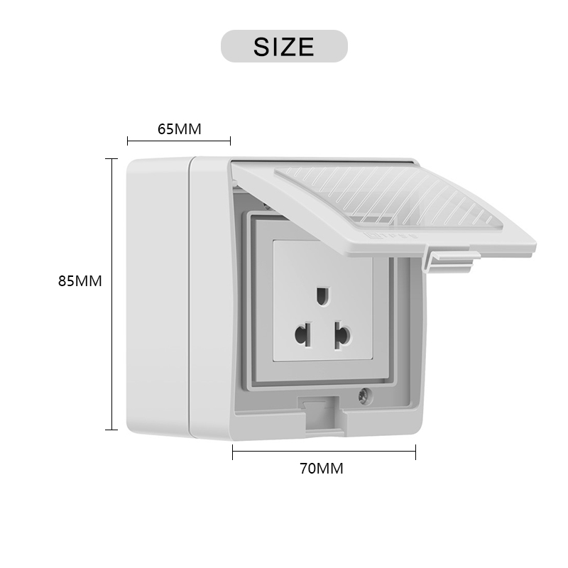 Avoir Tuya Smart Waterproof Wi - Outdoor Power Outlet Wifi ulasan dan harga