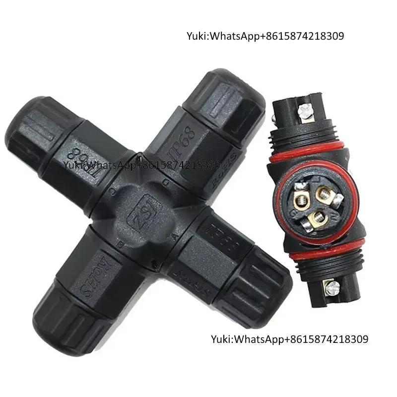 IP68 Waterproof Cable T Tap El - Outdoor Power Junction Box ulasan dan harga