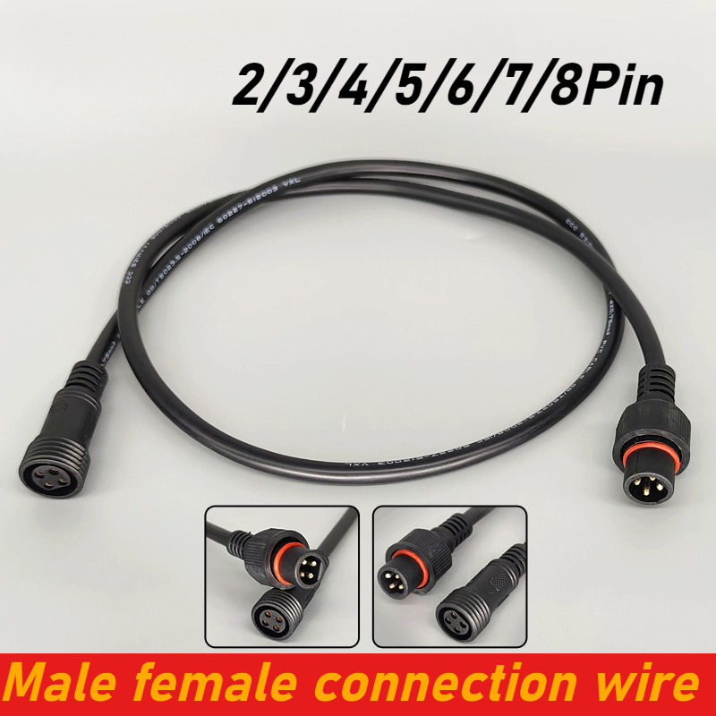 IP67 Waterproof 2 3 4 5 6 7 8  - Outdoor Power Extension ulasan dan harga