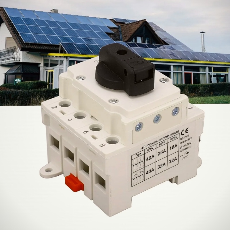 Premium 4P 1000V 32A DC Isolat - Outdoor Power Disconnect ulasan dan harga