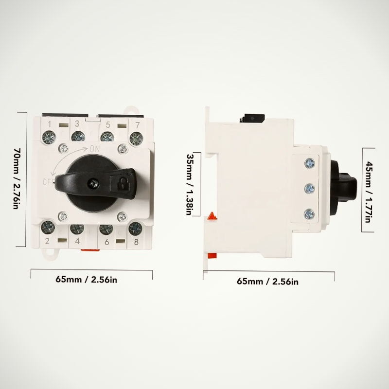 Premium 4P 1000V 32A DC Isolat - Outdoor Power Disconnect ulasan dan harga