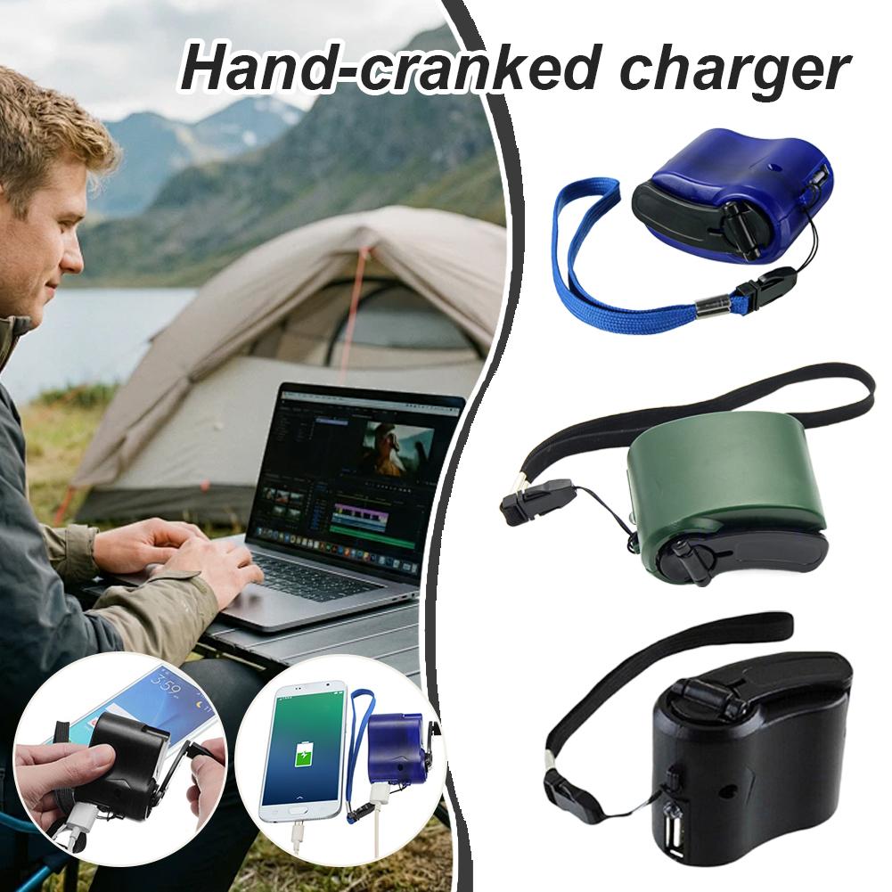 Portable Outdoor Hand Crank US - Outdoor Power Kit ulasan dan harga