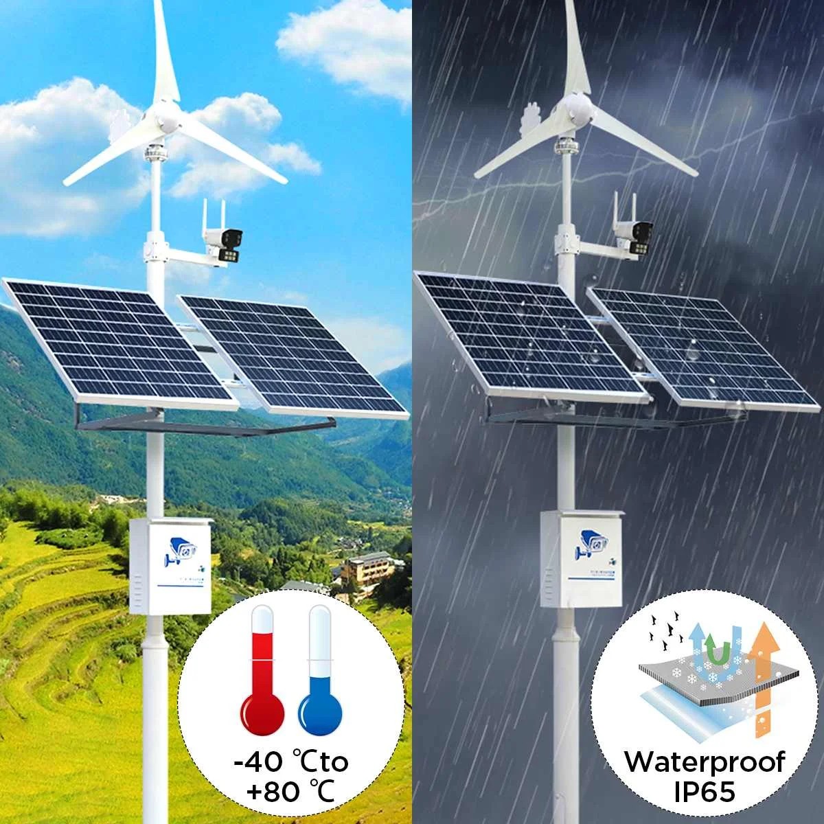 35W Solar Panel Kit Complete 1 - Outdoor Power Kit ulasan dan harga