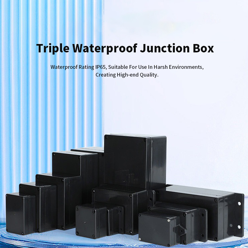 Triple Waterproof Junction Box - Outdoor Power Junction Box ulasan dan harga