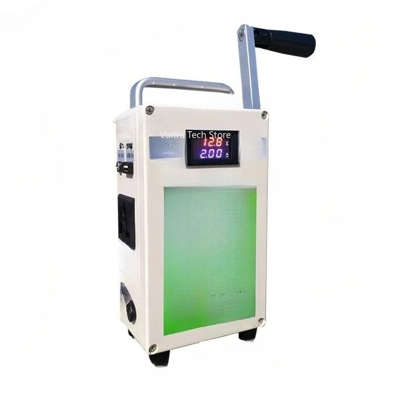 Hand Crank Generator Mobile Ph - Outdoor Powerbank ulasan dan harga